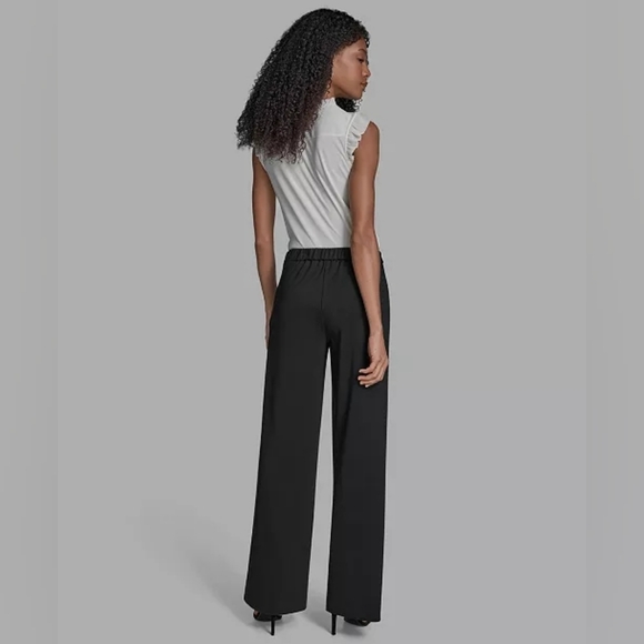 BCBG MaxAzria Whitnie Pants In Black Size 10 - Picture 2 of 9